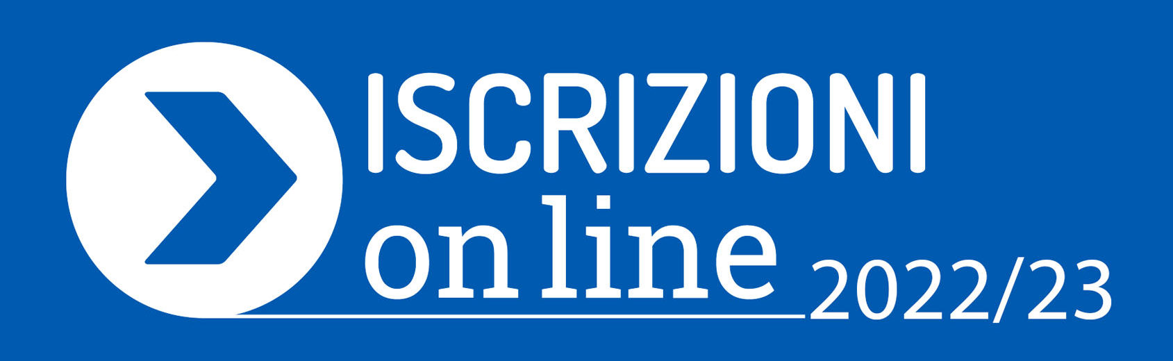 Iscrizioni alle classi prime a.s. 2022/23